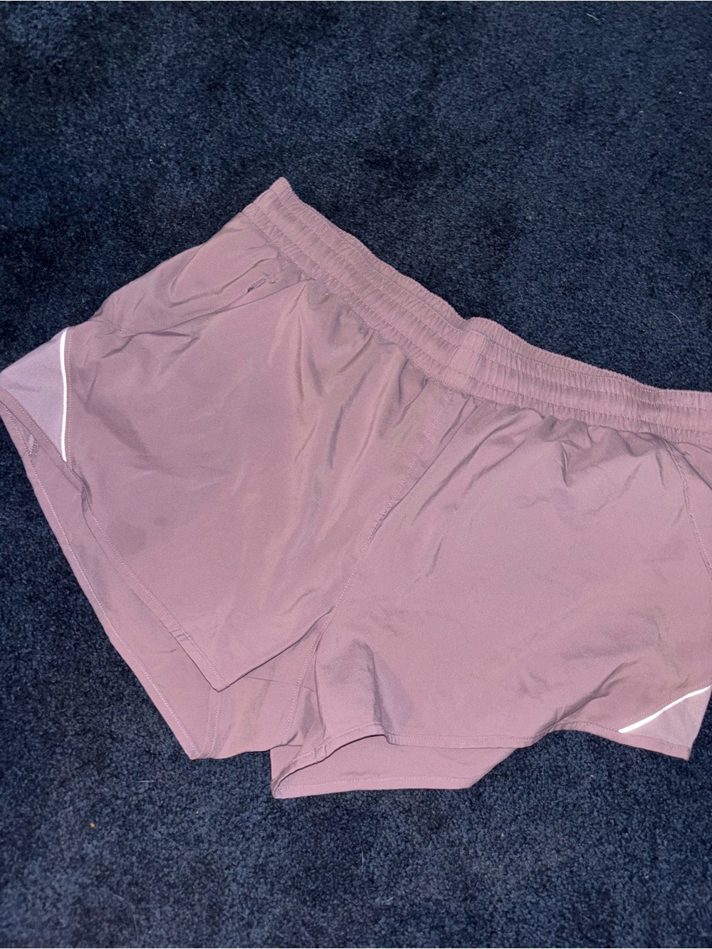Women's Athletic Running Shorts in Mauve Pink